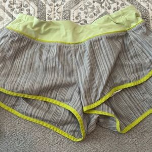 Size 6 lululemon athletic shorts